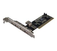 Tarjeta De Interfaz PCI LogiLink® PC0028 USB 2.0 4+1x