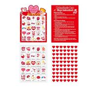 Tarjeta De Juego Genérica - Juego Reutilizable, Juegos De Pareja, Entretenimiento De Conversación De Oficina, Juego De Día De San Valentín | Conjunto De Noche Para Citas, Para