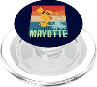 Tarjeta de Mayotte 976 - Idea de Regalo de Recuerdo para mahorés PopSockets PopGrip para MagSafe