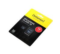 Tarjeta de Memoria 16GB Compatible con Maxcom Strong MM899, microSDHC, Clase 10, HighSpeed, con Adaptador SD