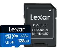 Lexar 633X 128GB - Tarjeta MicroSD + Adaptador