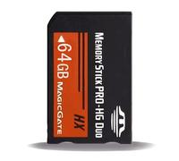 Tarjeta de Memoria 8G/16G/32G/64G Pro Duo MS para Sony PSP HX64gb de Alta Velocidad de Alta Capacidad (64, GB)