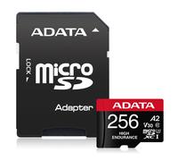 ADATA MICROSD 256GB CL10 UHS-I U3 V30S 100/80MBPS + Adaptador SD