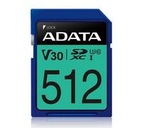 ADATA Memoria SDXC Premier Pro 512 GB Clase 10 UHS-I 100 MB/s Azul