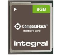 Integral Tarjeta Compact Flash de 8GB diseñada para los entusiastas de la fotografía, Durabilidad y fiabilidad