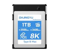 Tarjeta de memoria CFexpress 4.0 tipo B de 980 GB VPG400 hasta 3500/3400 MB/s de lectura/escritura, grabación de video y fotos en hasta 4K/8K RAW compatible con cámara Nikon Canon Panasonic Fujifilm