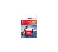 Tarjeta de memoria CompactFlash CF - AGFA PHOTO - 10435 - 32 GB - Hasta 20 MB/s - Hasta 35 MB/s - 233x