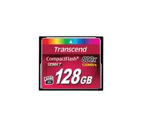 Tarjeta de memoria CompactFlash UDMA TS128GCF800 de Transcend de 128 GB y 800x