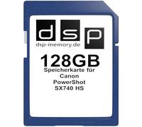 Tarjeta de Memoria de 128 GB para Canon PowerShot SX740 HS