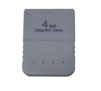 Tarjeta de memoria de 4 MB y 4 Mega para PS1 que ofrece transferencia de datos y construcción robusta de ABS para consola de juegos, solución de almacenamiento con construcción ABS de lectura rápida y