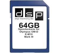 Tarjeta de Memoria de 64 GB para cámara Digital Olympus OM-D E-M10 Mark III