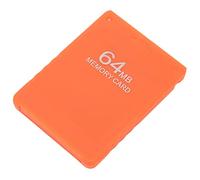 Tarjeta de Memoria de 64 MB de Alta Velocidad para Ahorros G eficientes: Totalmente Compatible con FMCB1.966 y Títulos en Naranja (Orange)