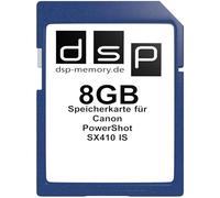 Tarjeta de Memoria de 8 GB para Canon PowerShot SX410 is