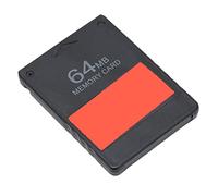 Tarjeta de Memoria de Alta Velocidad para - Card de Memoria del Juego de 64 MB - Plug and Play - Adecuado para Juegos de PS1 y - Material de ABS Negro