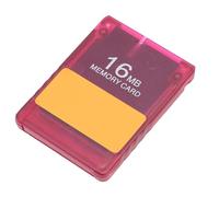 Tarjeta de Memoria de Consola V1.966, Mejora la Experiencia de Juego con Herramientas y Emuladores, Amplia Compatibilidad (con Estuche Transparente) (Rojo Transparente)