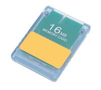 Tarjeta de Memoria de Consola V1.966, Mejora la Experiencia de Juego con Herramientas y Emuladores, Amplia Compatibilidad (con Estuche Transparente) (Azul Transparente)