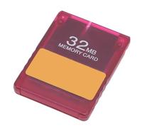Tarjeta de Memoria de Consola V1.966, Mejora la Experiencia de Juego con Herramientas y Emuladores, Amplia Compatibilidad (con Estuche Transparente) (Rojo Transparente)