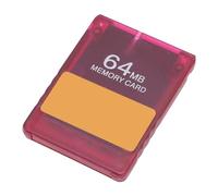 Tarjeta de Memoria de Consola V1.966, Mejora la Experiencia de Juego con Herramientas y Emuladores, Amplia Compatibilidad (con Estuche Transparente) (Rojo Transparente)