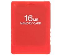 Tarjeta de Memoria de Juegos portátiles de Alta Velocidad de 16 MB de 16 MB para 2 Hechos de Material ABS Resistente Que Ofrece un excelente Rendimiento y una fácil funcionalidad (Rojo)