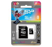 Tarjeta de memoria Elite MicroSDHC UHS-I 8GB (Clase 10) + Adaptador - SILICON POWER