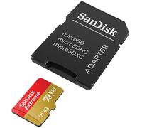 Tarjeta de Memoria Extreme microSDXC 256GB + Adaptador - SANDISK