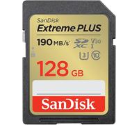 Tarjeta de memoria Extreme Plus SDXC de 128 GB clase 10 - SANDISK