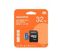 Tarjeta de memoria flash ADATA 32GB microSDHC Clase 10 - Capacidad 32 GB - Velocidad de lectura hasta 50 MB/s
