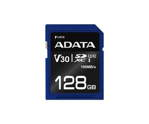 Tarjeta de memoria flash ADATA Premier Pro 128 GB SDXC UHS-I - Vídeo clase V30 / UHS-I U3 / Class10