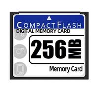 Tarjeta de memoria flash compacta de 256 MB para cámaras, máquinas publicitarias e industrias