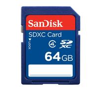 Tarjeta de memoria flash SDXC SanDisk de 64 GB, clase 4 - SDSDB-064G-B35 (La etiqueta puede cambiar)