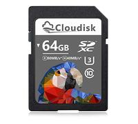 Tarjeta de Memoria Flash Tarjeta SD UHS Cloudisk SDXC (64GB Class10 U3)