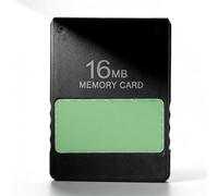 Tarjeta de Memoria FMCB, Tarjeta de Memoria de Juegos, Fácil Operación 2 Tarjetas de Memoria Compatibles con la Consola de Juegos de la Serie Slim SPCH 7 9XXXX Fortuna (16 MB)