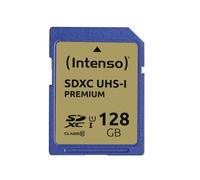 Tarjeta de memoria Intenso SDXC 128GB Clase 10 UHS-I U1 Azul
