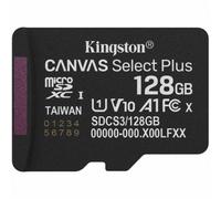 Kingston Canvas Select Plus Tarjeta de Memoria microSD 128GB micSDXC Gen3 150R A1 Adaptador de SD no Incluido - SDCS3/128GBSP
