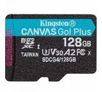 Kingston Canvas Go Plus microSDXC Tarjeta de Memoria Gen4 200MB/s A2 U3 V30 128GB Paquete Individual sin ADP-SDCG4/128GBSP