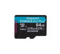 Tarjeta de memoria kingston canvas select plus 64gb microsd xc/ clase 10/ 200mbs