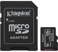 Kingston Canvas Select Plus Tarjeta de Memoria microSD 128GB microSDXC Gen3 150MB/s A1 Incluye Adaptador de SD - SDCS3/128GB