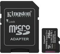 Kingston Canvas Select Plus Tarjeta de Memoria microSD 256GB microSDXC Gen3 150MB/s A1 Incluye Adaptador de SD - SDCS3/256GB