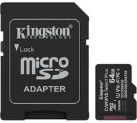 Kingston Technology 64GB microSDXC Canvas Select Plus Gen3 100MB/s A1 (Incluye adaptador de SD)