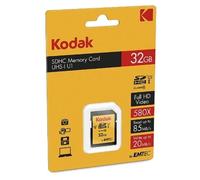 Kodak Tarjeta de Memoria SDHC 32GB UHS-I Clase 10