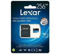 Tarjeta de Memoria Lexar High-Performance microSDHC/microSDXC 633x UHS-I 256Gb