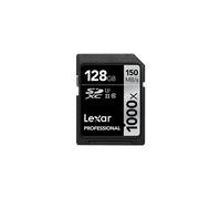 Tarjeta de Memoria Lexar Profesional 128GB 1000x Velocidad SDXC UHS-II
