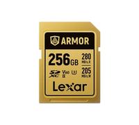 Tarjeta de memoria Lexar tarjeta sdxc pro gold series armor uhs-II 256go ip68 r280/w205