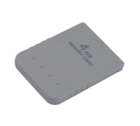 Tarjeta de memoria ligera y robusta de 4 MB para sistemas PS1 con tarjeta de memoria alta para consola de juegos, solución de almacenamiento con construcción ABS de lectura rápida y escritura