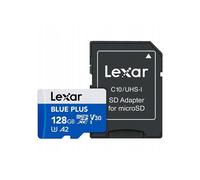 Lexar Blue Plus 128GB - Tarjeta MicroSD + Adaptador