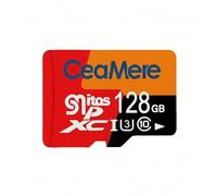 Tarjeta de Memoria Micro SD 128GB Ceamere Orb Series, MicroSDXC UHS-I, Clase 10, U3, V30, Vídeo 4K UHD, Velocidad de Lectura hasta 85MB/s, Incluye Adaptador SD - Especial para Consolas, Smartphones.
