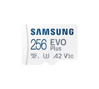 Tarjeta de Memoria Micro SD con Adaptador Samsung EVO Plus 2023 256 GB