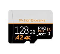 Tarjeta de Memoria Micro SD TF Gran Capacidad y Alta Velocidad - Almacenamiento Externo Portátil Compatible con Smartphones, Cámaras, Drones y Dash CAM - No Switch (128, GB)