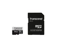 Tarjeta de memoria Micro SD UHS-I U3 de 64 GB TS64GUSD330S de Transcend