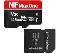 Tarjeta de Memoria MicroSD 128 GB con Adaptador SD - SDXC Clase 10 hasta 100 MB/s - Compatible con 4K, GoPro, Cámara, Dron, Samsung, Teléfono, Tableta, Nintendo DS